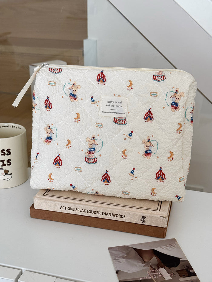 Rabbit Paradise Makeup Bag Travel Portable Large-Capacity Toiletry Bag 🇨🇳