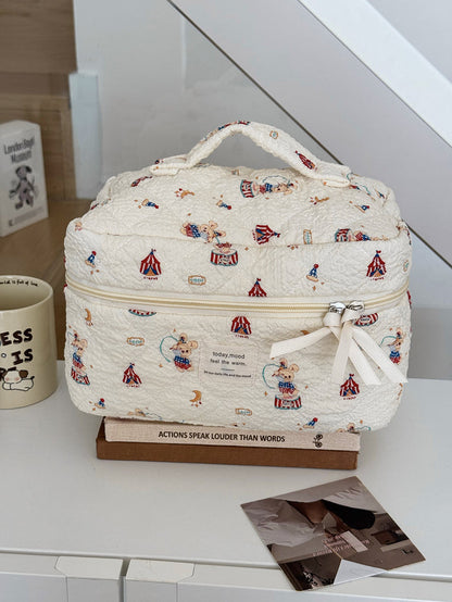 Rabbit Paradise Makeup Bag Travel Portable Large-Capacity Toiletry Bag 🇨🇳