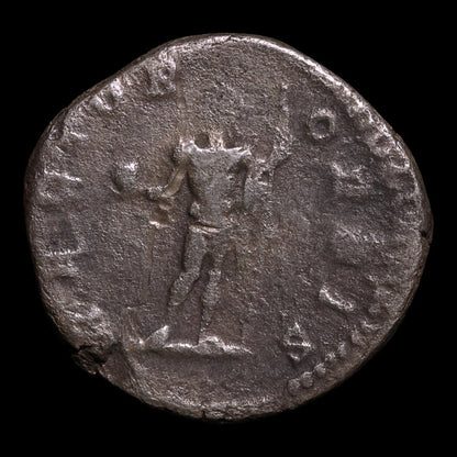 Rome, Emperor Caracalla, AR Denarius, Sol or Emperor Reverse - 210 to 222 CE - Roman Empire