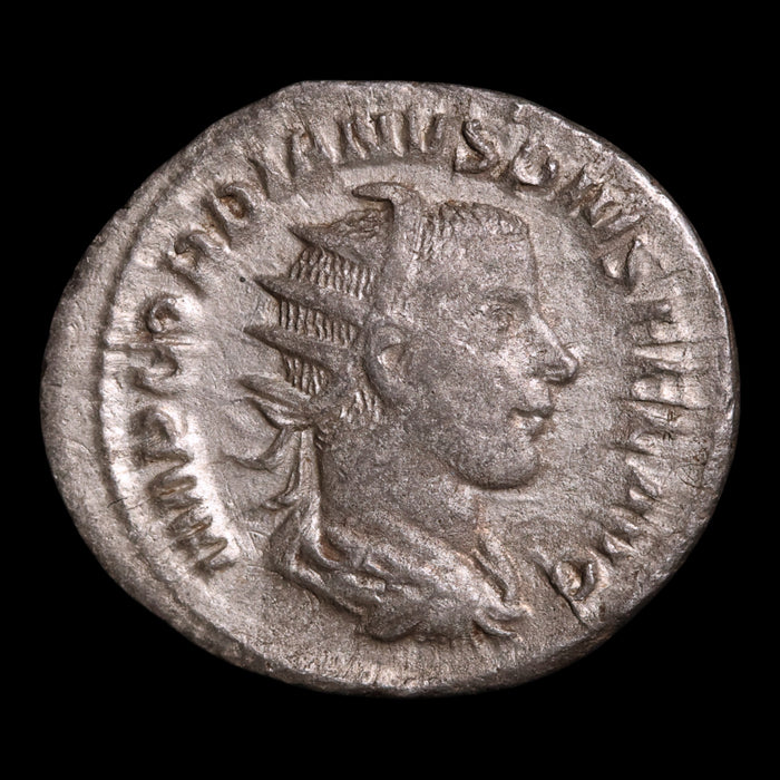 Rome, Emperor Gordian III, AR Antoninianus, Goddess of Victory - 243 to 244 CE - Roman Empire
