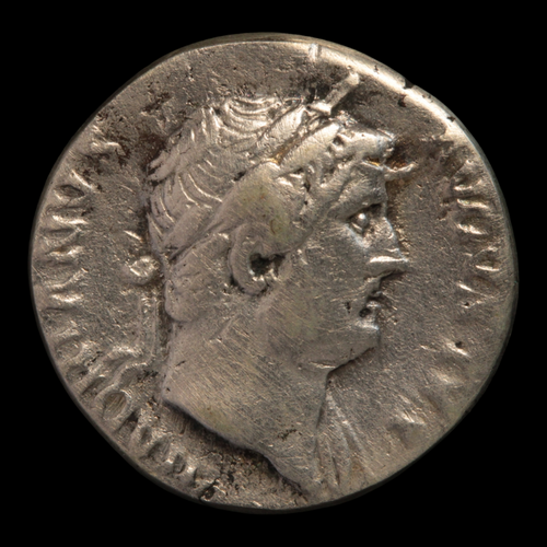 Rome, Emperor Hadrian, Silver Denarius, Diana Reverse - 124 to 125 CE - Roman Empire