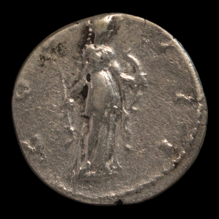 Rome, Emperor Hadrian, Silver Denarius, Diana Reverse - 124 to 125 CE - Roman Empire