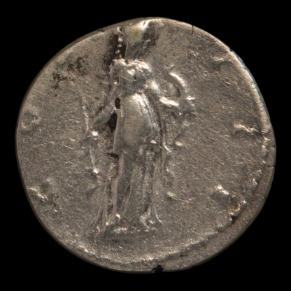 Rome, Emperor Hadrian, Silver Denarius, Diana Reverse - 124 to 125 CE - Roman Empire