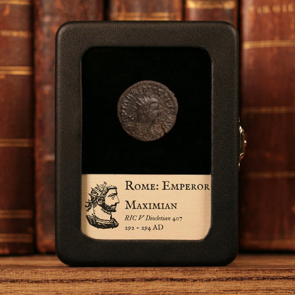 Rome, Emperor Maximian, AR Antoninianus, Pax (Goddess of Peace) - 292 to 294 CE - Roman Empire