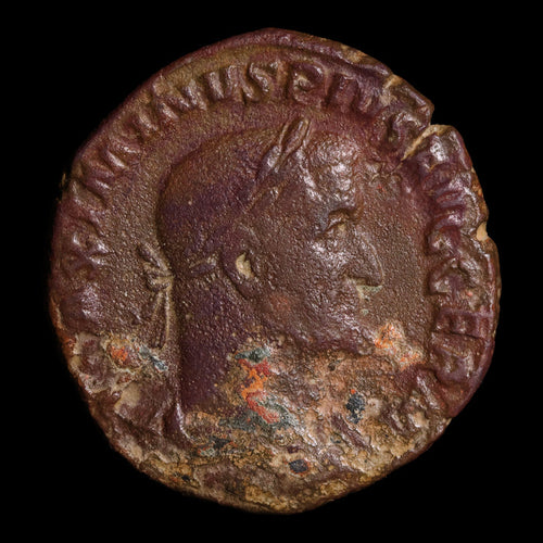 Rome, Emperor Maximinus Thrax, AE Sestertius, Fides (Goddess of Trust) - 236 to 238 CE - Roman Empire