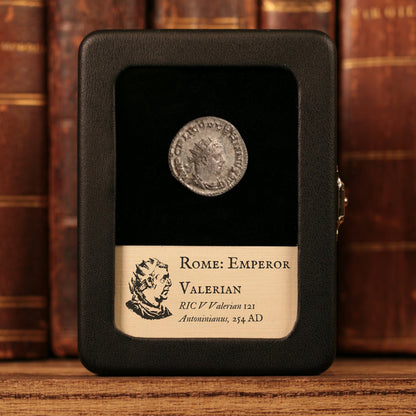 Rome, Emperor Valerian, AR Antoninianus, Salus (Goddess of Safety) - 254 CE - Roman Empire
