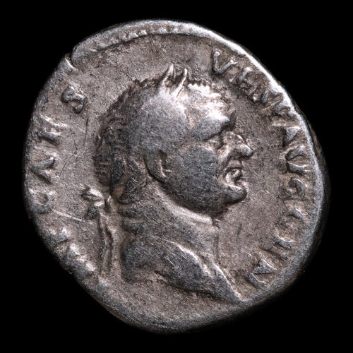 Rome, Emperor Vespasian, AR Denarius, Salus (Goddess of Safety) - 73 CE - Roman Empire