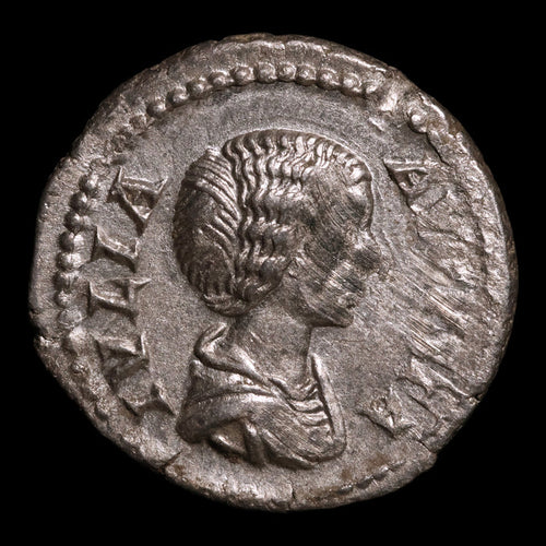 Rome, Empress Julia Domna, AR Denarius, Pietas (Faith & Devotion) - 196 to 211 CE - Roman Empire