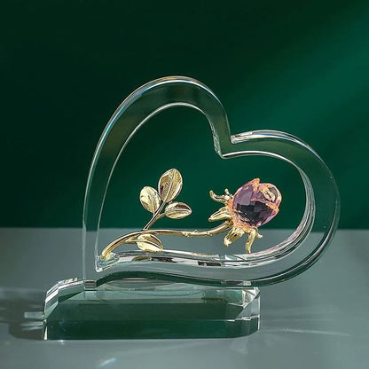Rose Heart-shaped Ornaments 🇨🇳