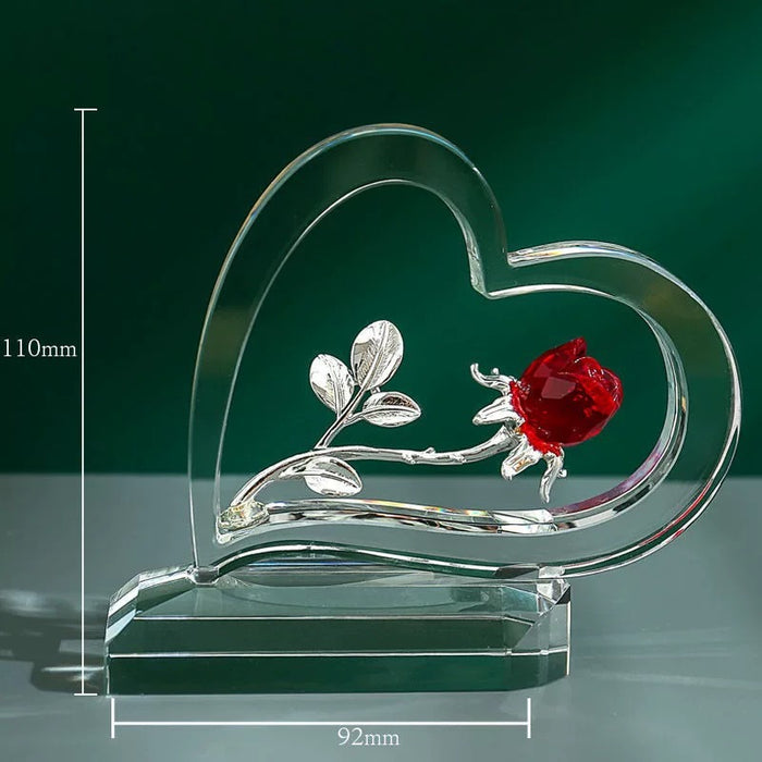 Rose Heart-shaped Ornaments 🇨🇳