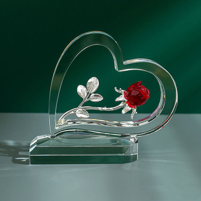 Rose Heart-shaped Ornaments 🇨🇳