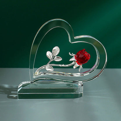 Rose Heart-shaped Ornaments 🇨🇳