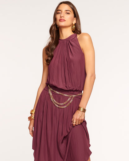 Audrey Smocked Midi Dress