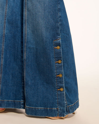 Flores High-Rise Wide Leg Jean