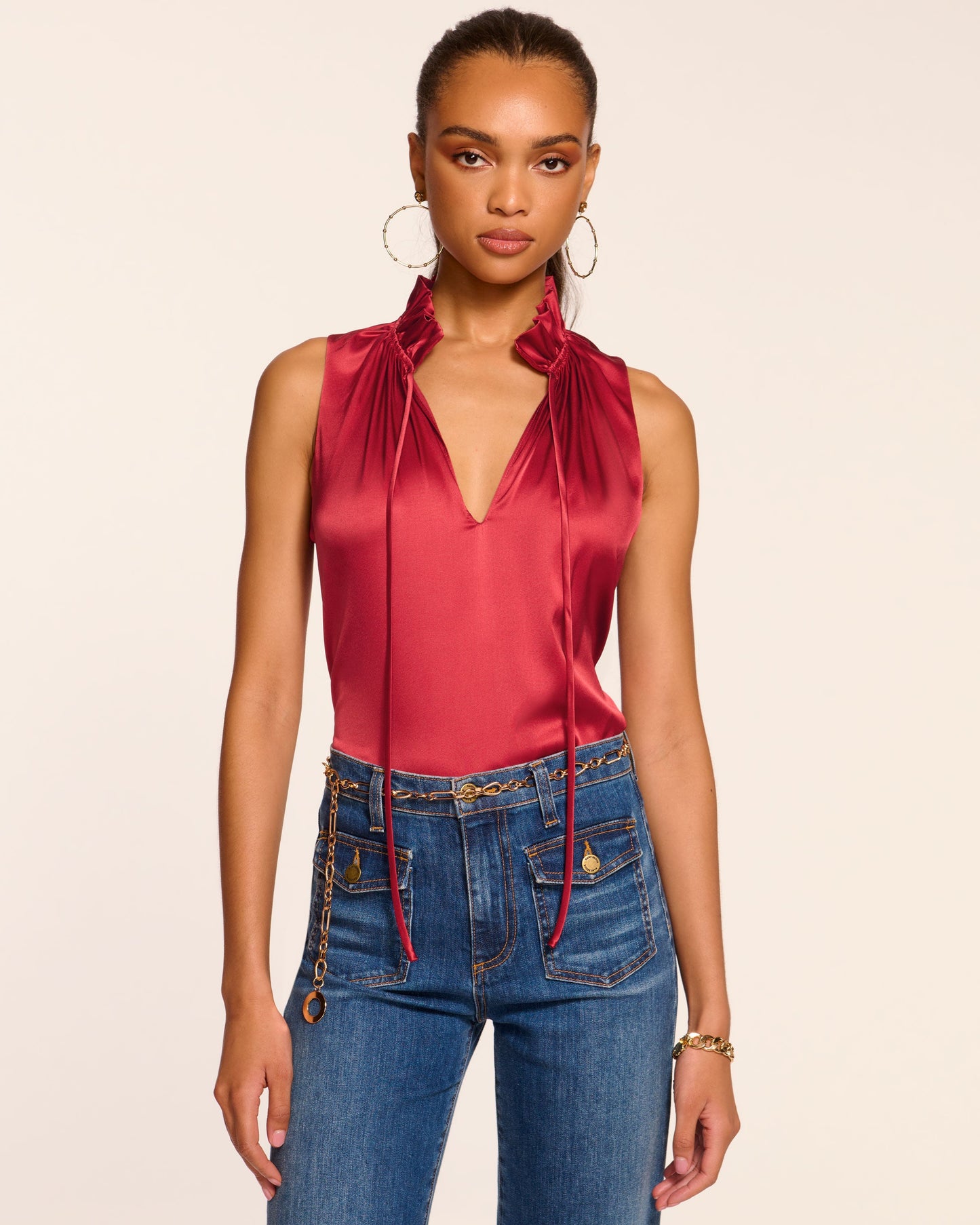 Ayana Silk Tank Top