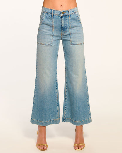 Clifford Cropped Wide Leg Jean