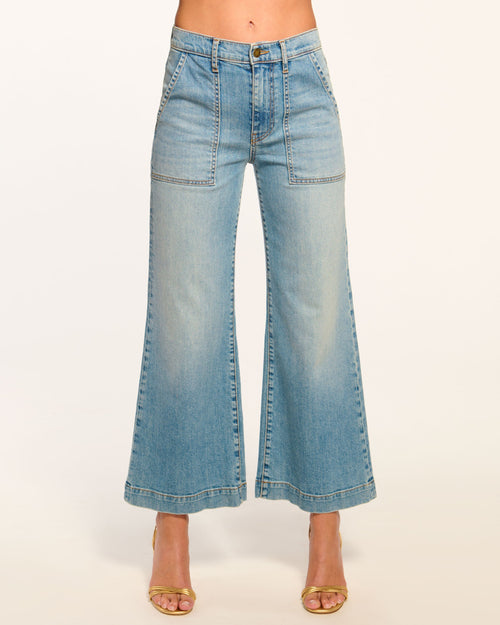 Clifford Cropped Wide Leg Jean