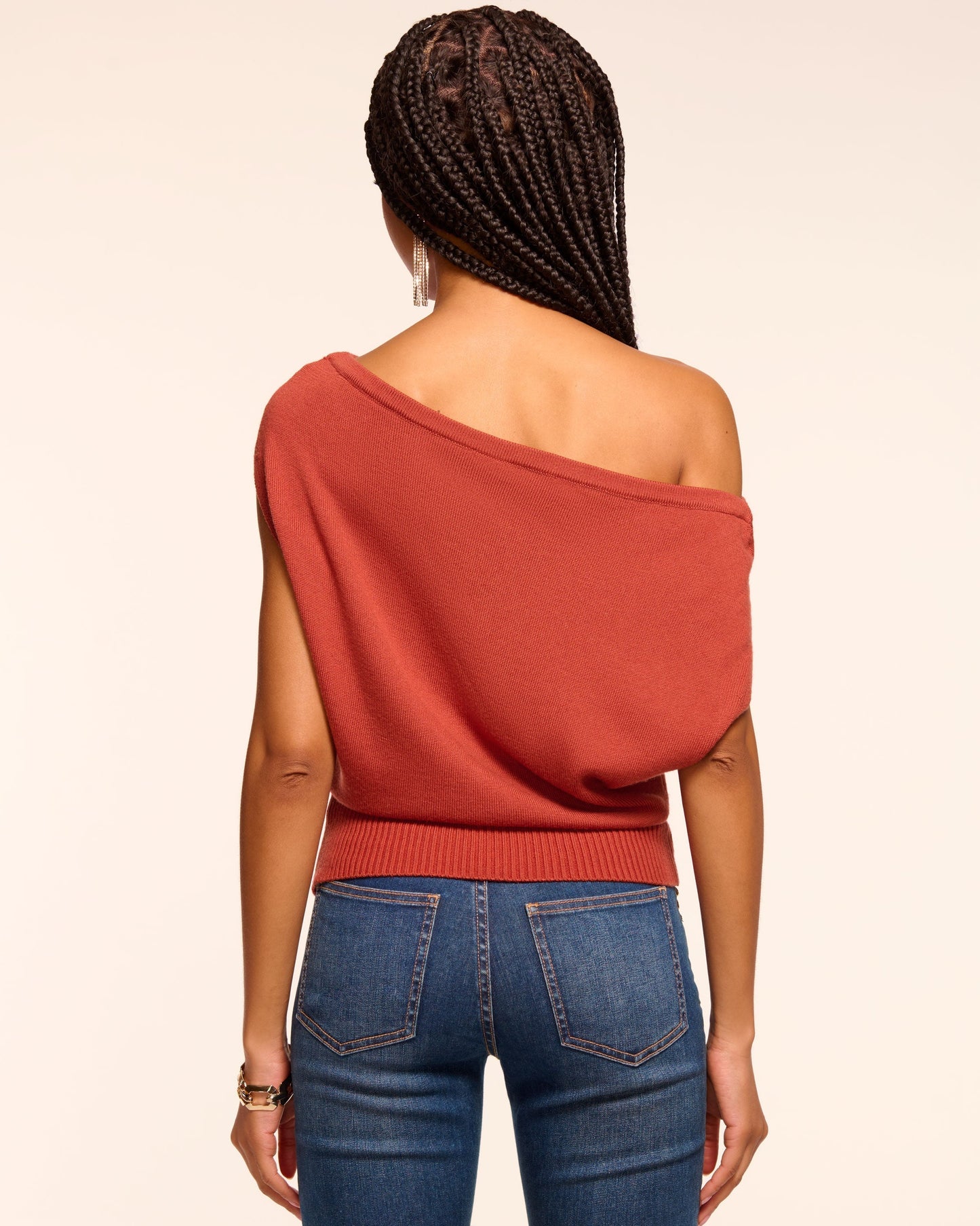 Chet Merino Off-The-Shoulder Sweater | AMBER