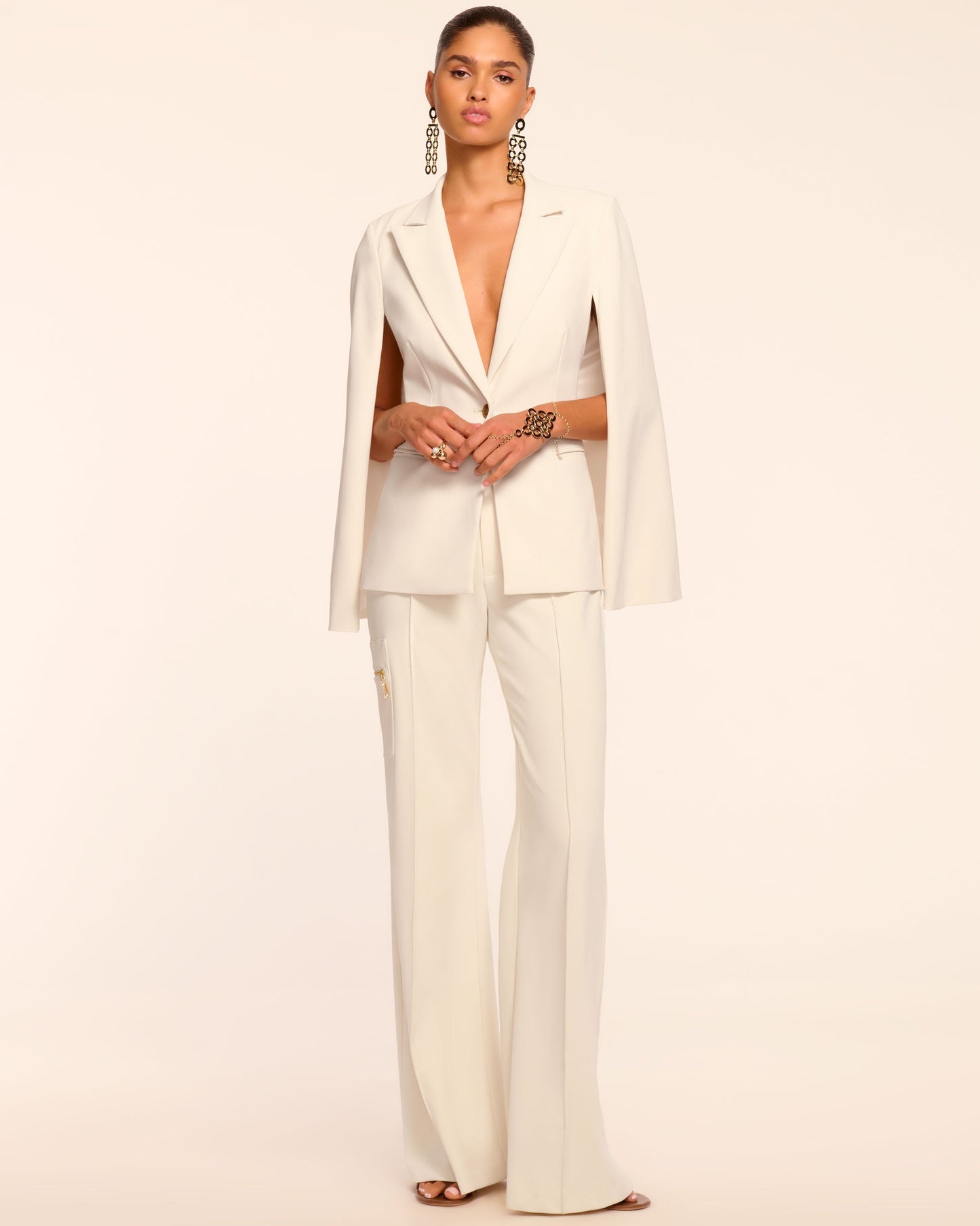 Emory Wide Leg Pant | WINTER WHITE