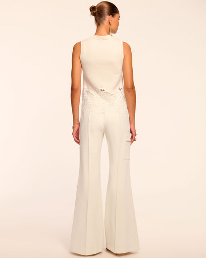 Emory Wide Leg Pant | WINTER WHITE