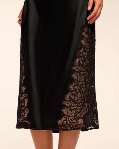 Erena Lace Slip Midi Dress