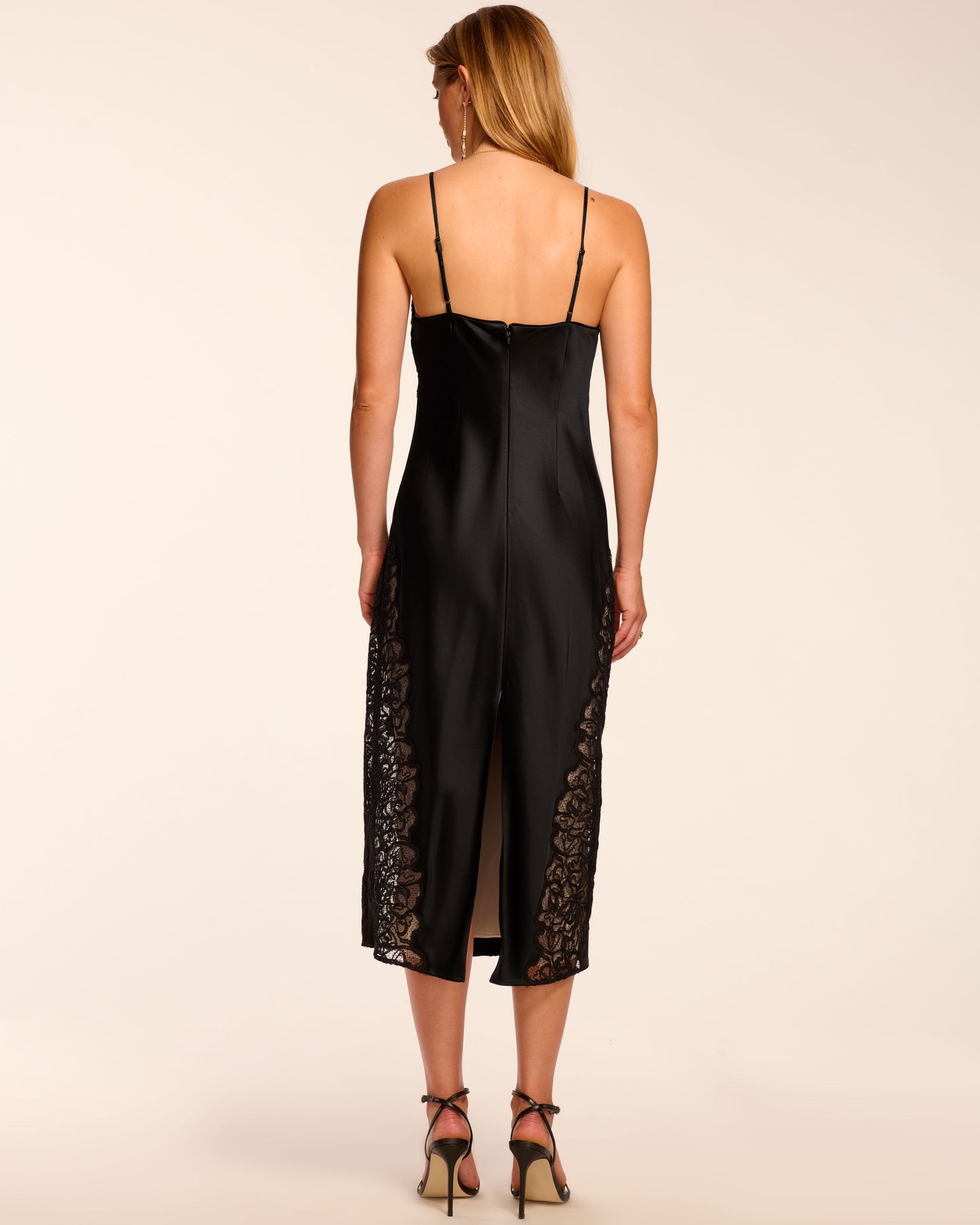 Erena Lace Slip Midi Dress
