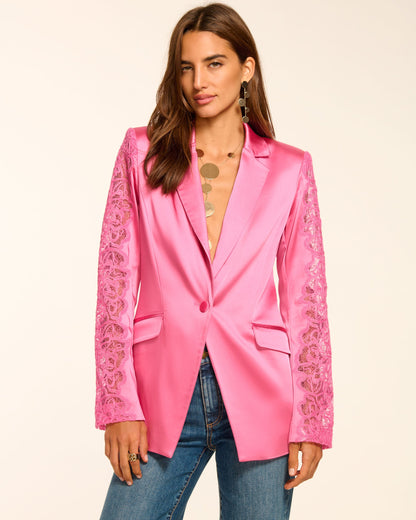 Foxi Lace Blazer