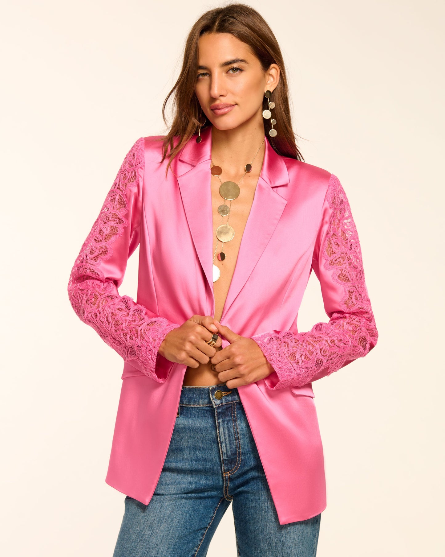 Foxi Lace Blazer