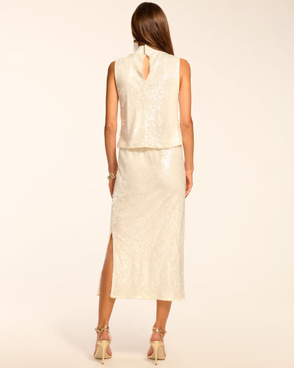 Annita Sequin Midi Skirt
