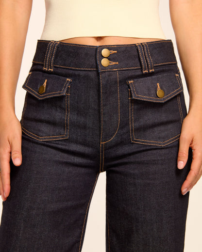 Fay High-Rise Wide Leg Jean