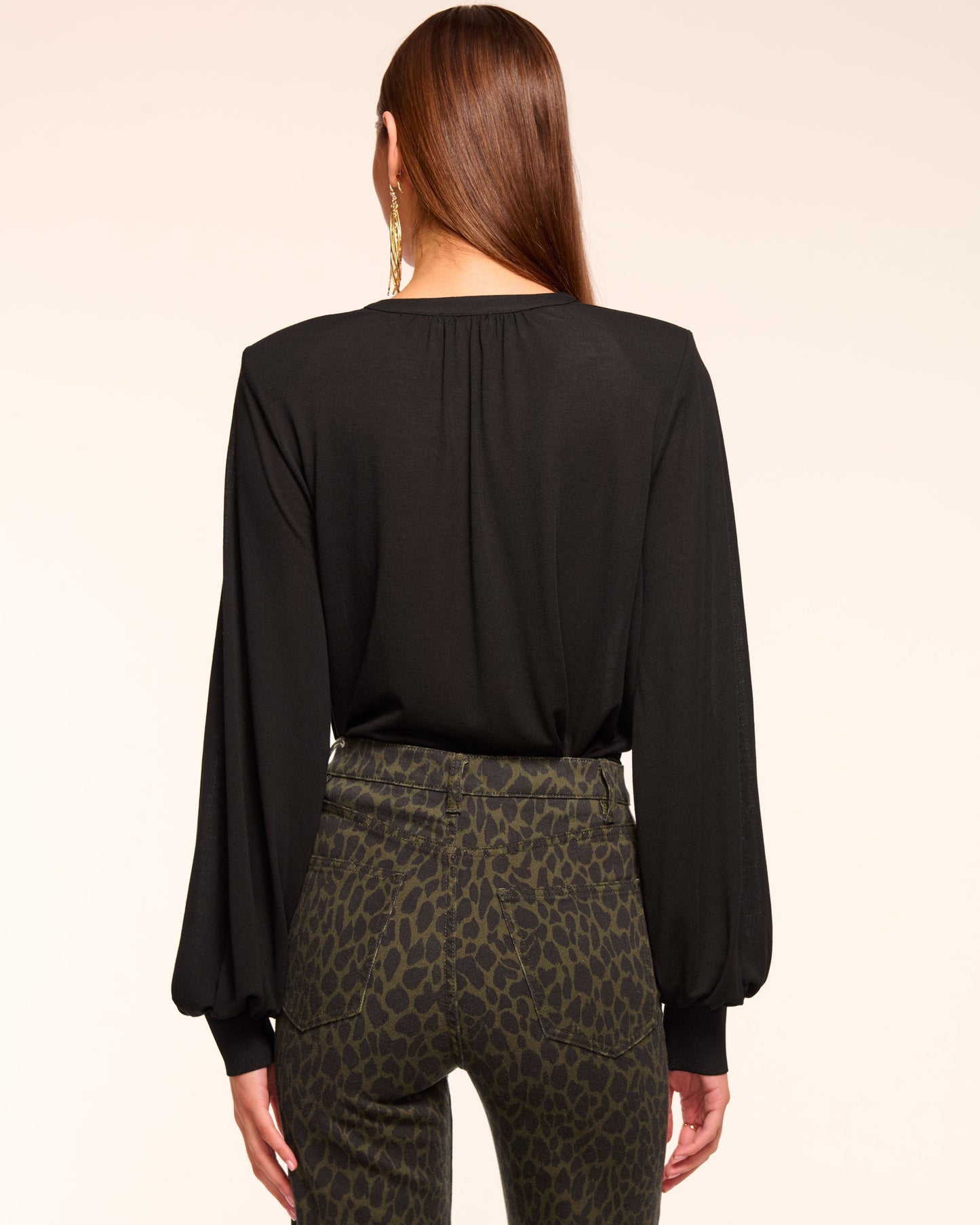 Eleanor Knit V-Neck Bodysuit