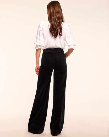 Cindy Velvet Wide Leg Jean