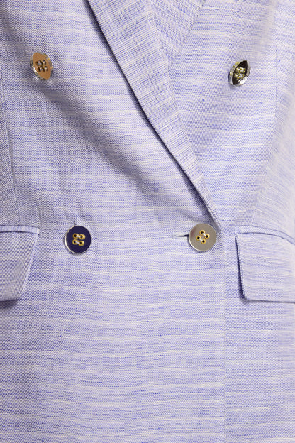 Callie Textured Linen Blazer