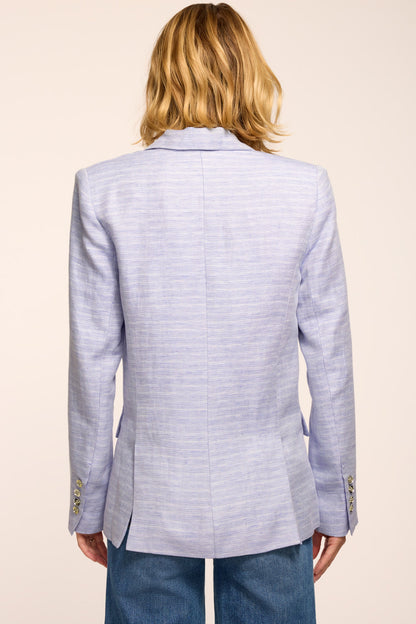 Callie Textured Linen Blazer