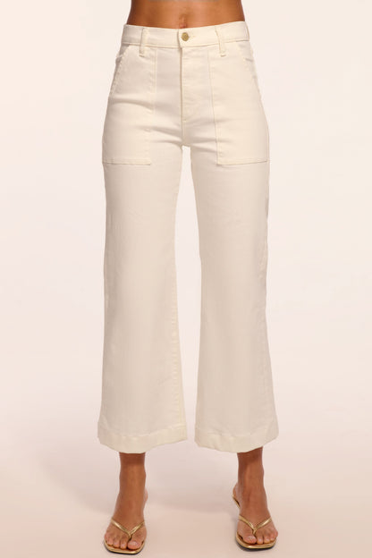 Clifford Cropped Wide Leg Jean