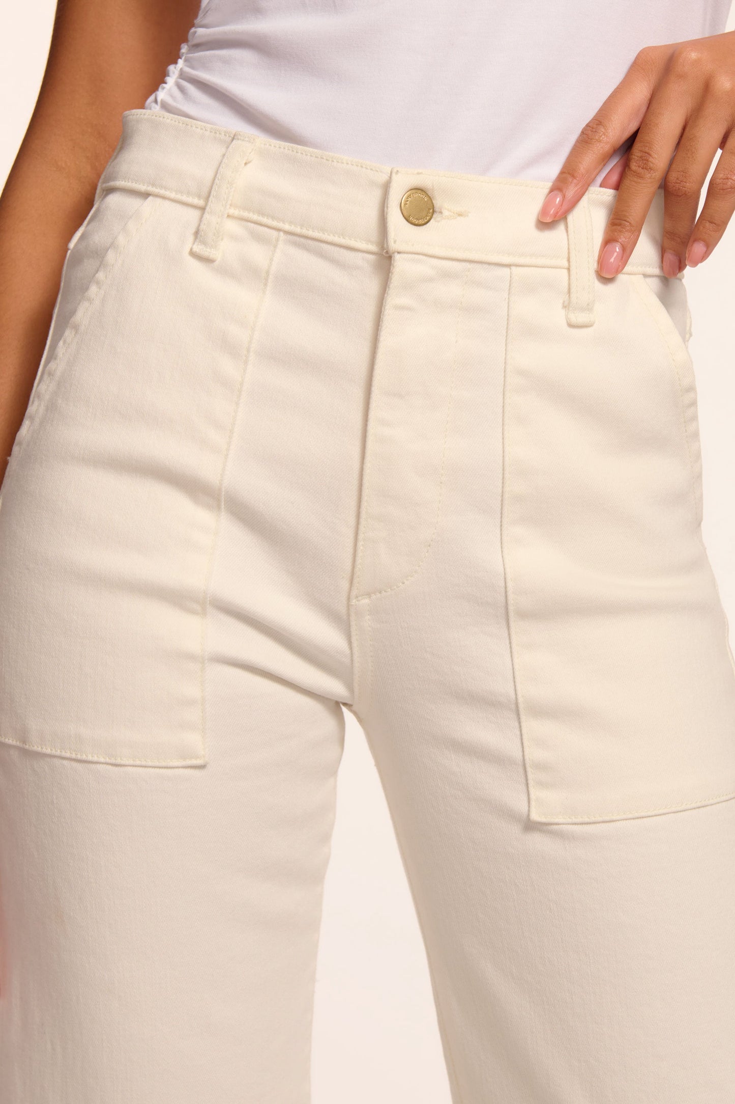 Clifford Cropped Wide Leg Jean