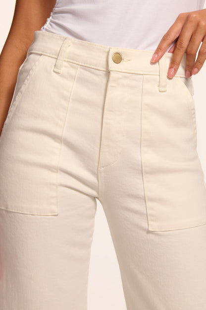 Clifford Cropped Wide Leg Jean