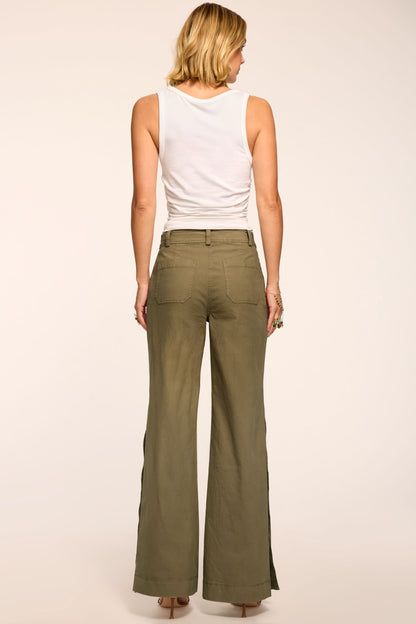 Giselle Canvas Wide Leg Pant
