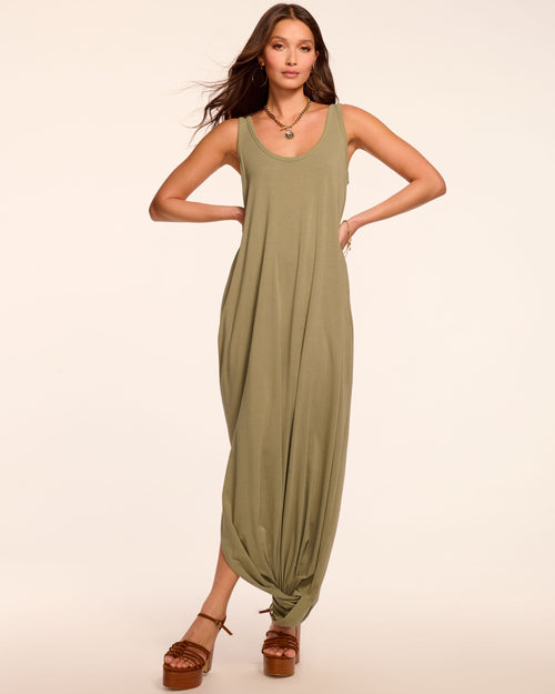 Ellison Knit Scoop Neck Midi Dress
