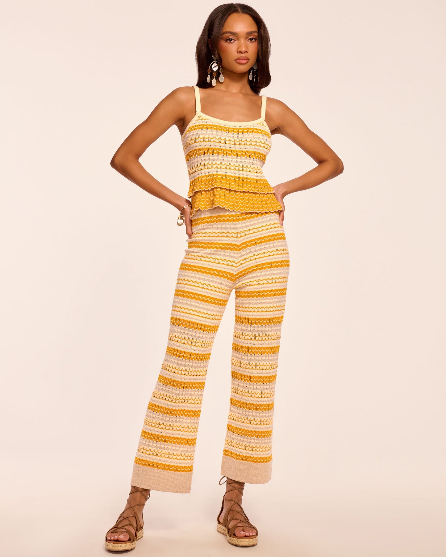 Cher Knit Cropped Pant