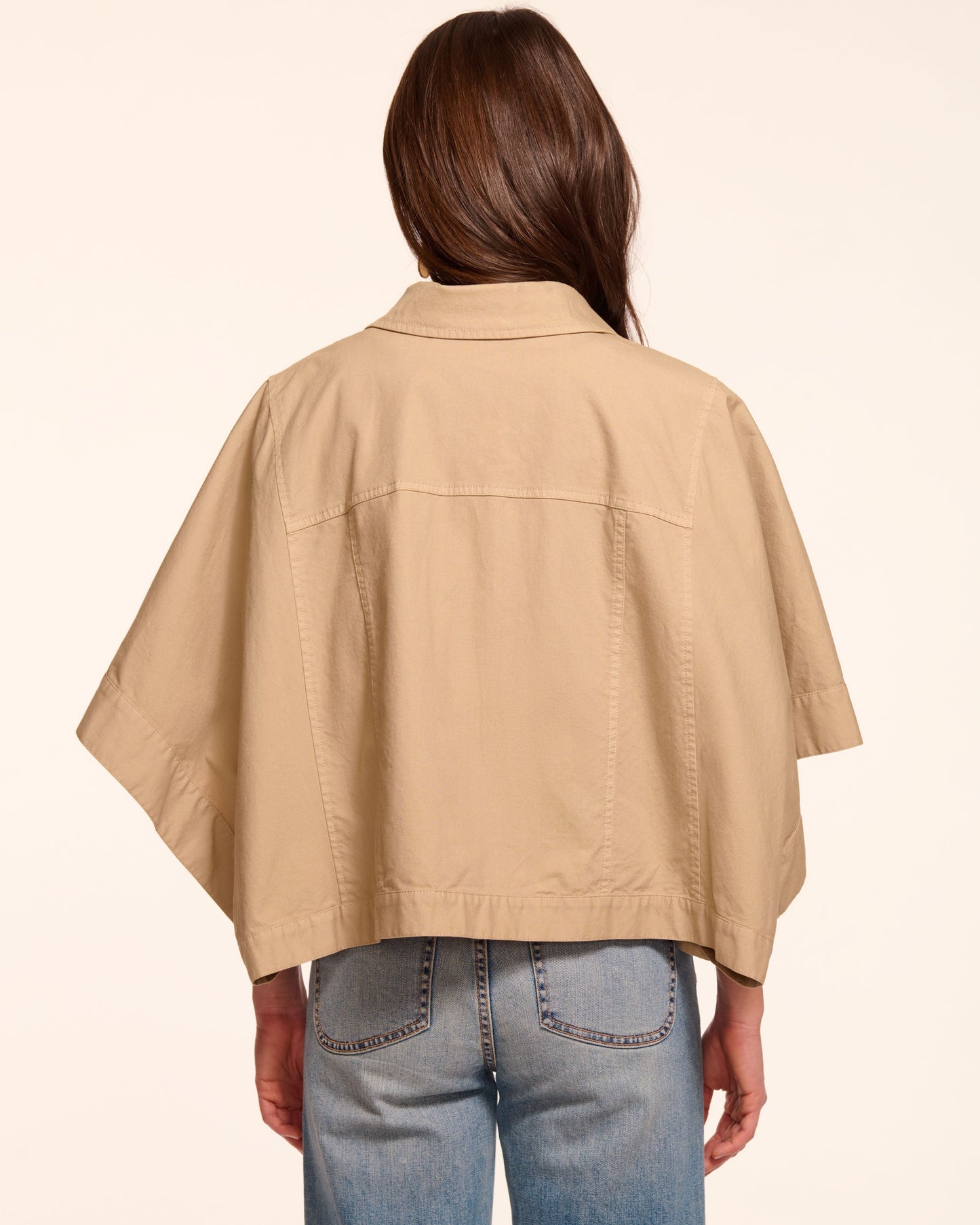 Beatrice Canvas Jacket | SANDSTONE