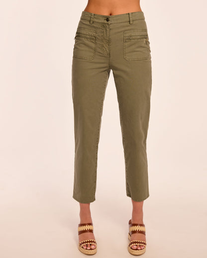 Emmy Canvas Ankle Length Pant
