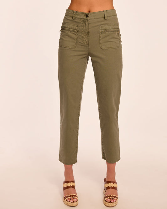 Emmy Canvas Ankle Length Pant