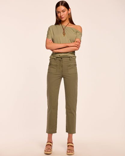 Emmy Canvas Ankle Length Pant