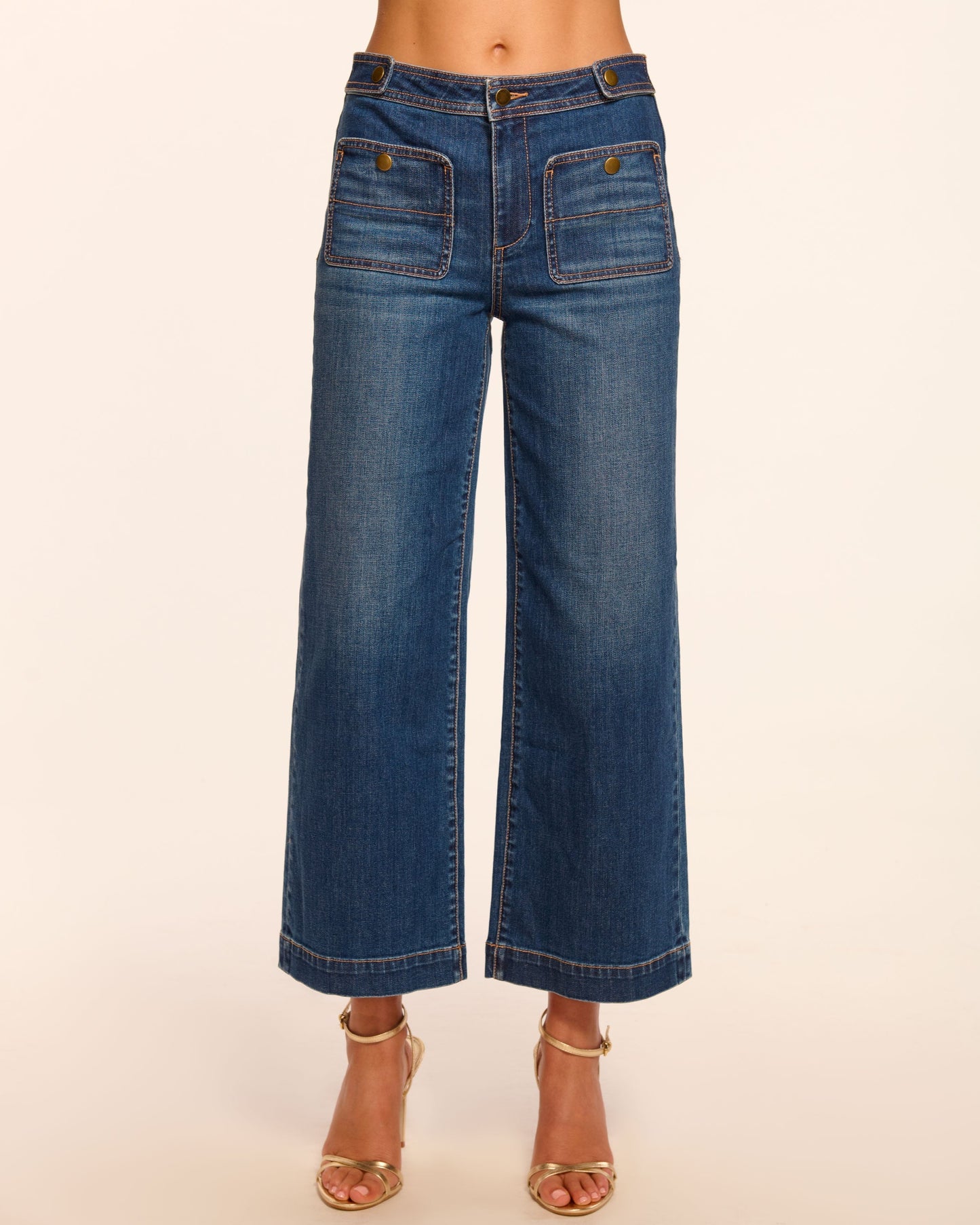 Gemma Mid-Rise Cropped Jean