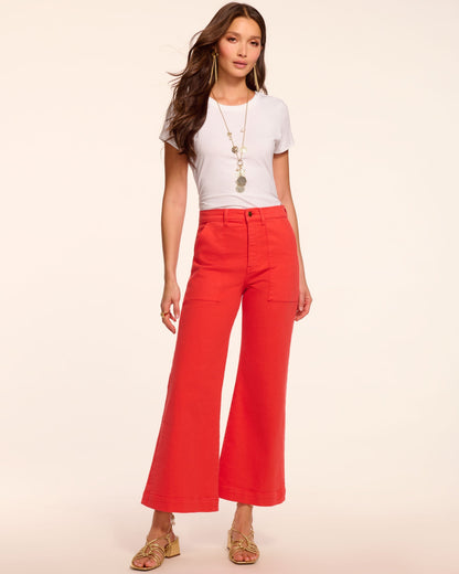 Clifford Cropped Wide Leg Jean