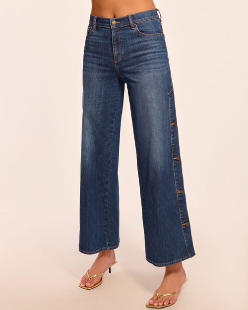 Evelina High-Rise Wide Leg Jean