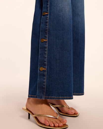 Evelina High-Rise Wide Leg Jean