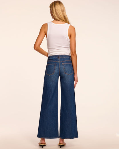 Evelina High-Rise Wide Leg Jean