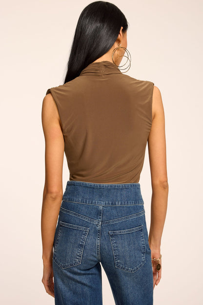Evie Cropped Jersey Top